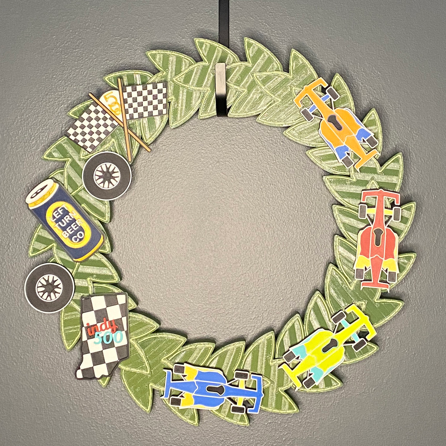 Indy 500 Medium Wreath Bundle
