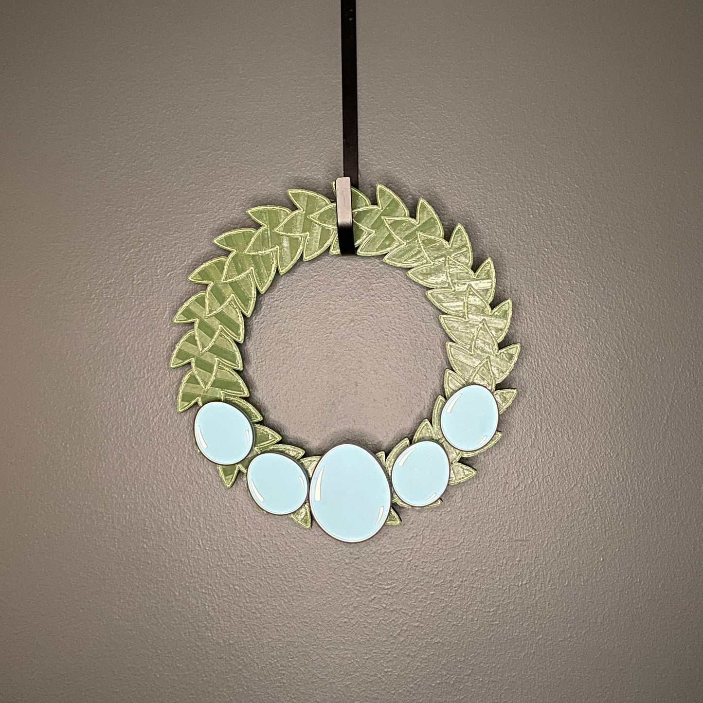Small Wreath Blue Eggs Bundle