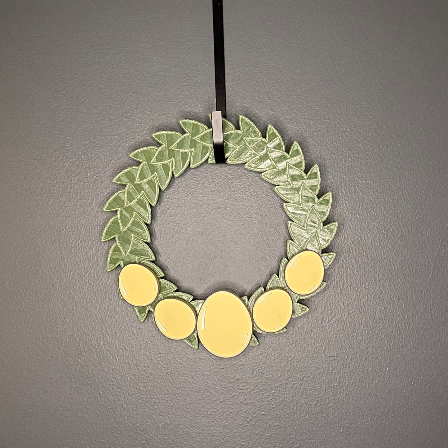 Small Wreath Yellow Eggs Bundle