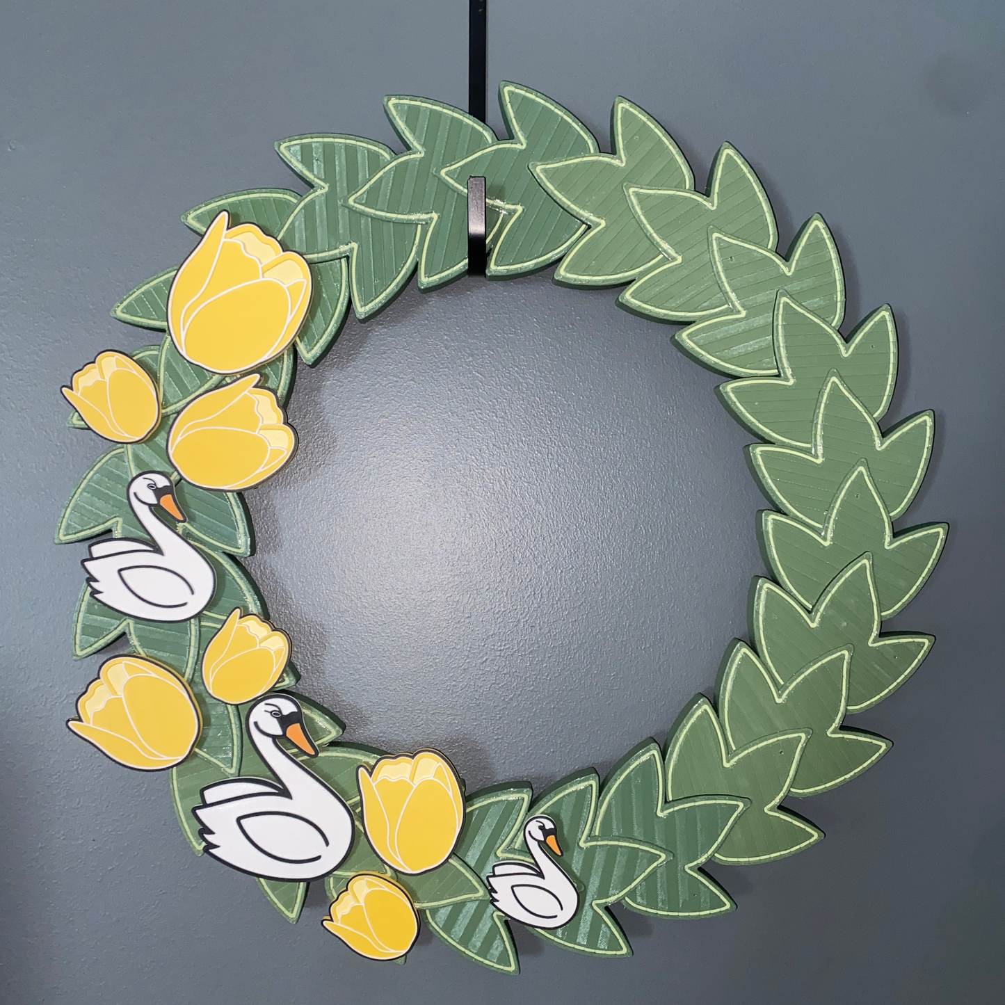 Tulips and Swans Large Wreath Bundles