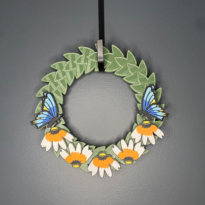Black Eye Susan Flowers and Butterflies Small Wreath Bundles