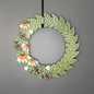 Black Eyed Susans with Monarch Butterflies Medium Wreath Bundle