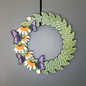 Black Eyed Susan Flowers and Butterflies Medium Wreath Bundles