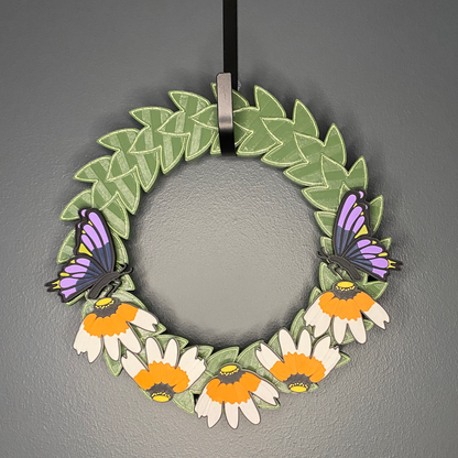 Black Eye Susan Flowers and Butterflies Small Wreath Bundles