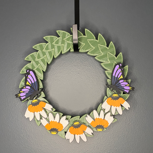 Black Eye Susan Flowers and Butterflies Small Wreath Bundles