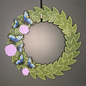 Hydrangeas and Butterflies Large Wreath Bundles