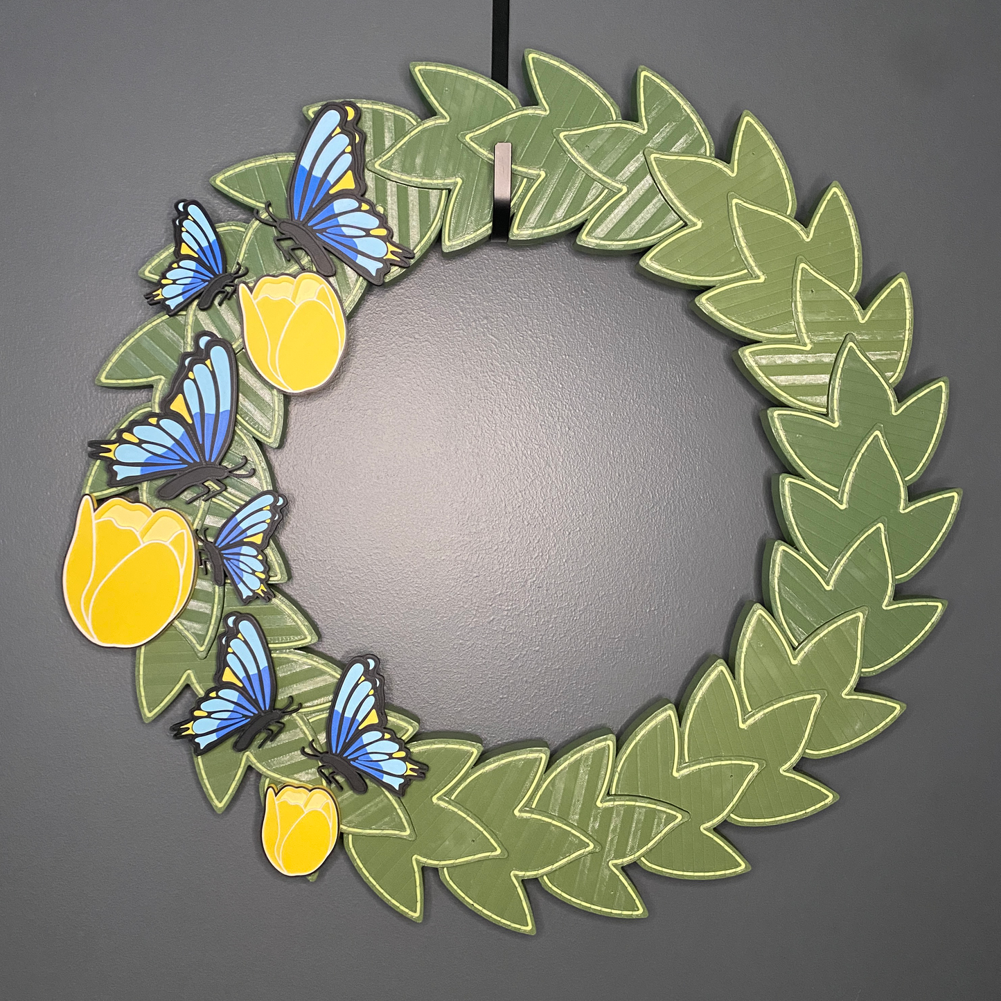 Tulips and Butterflies Large Wreath Bundles