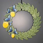 Tulips and Butterflies Large Wreath Bundles