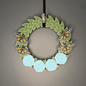 Hydrangeas and Monarch Butterflies Small Wreath Bundles