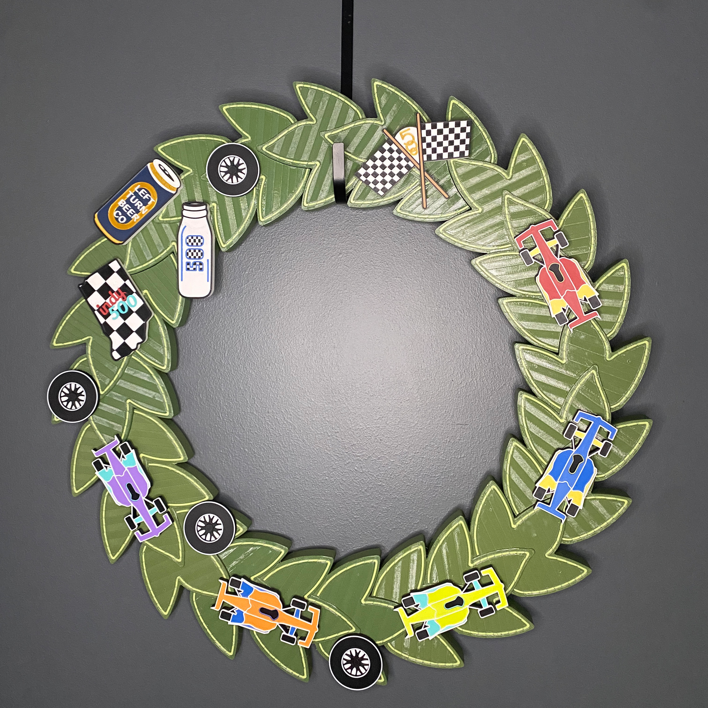 Indy 500 Large Wreath Bundle