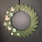 Large Wreath Green Easter Eggs Three White Ducks Bundle
