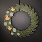 Large Wreath Green Easter Eggs Three Yellow Ducks Bundle