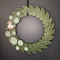 Large Wreath Green Easter Eggs White Duck Bundle
