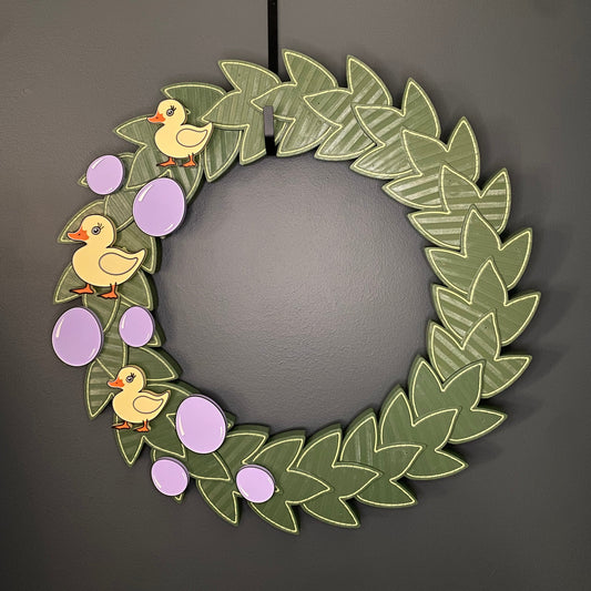 Large Easter Eggs Three Yellow Ducks Bundle