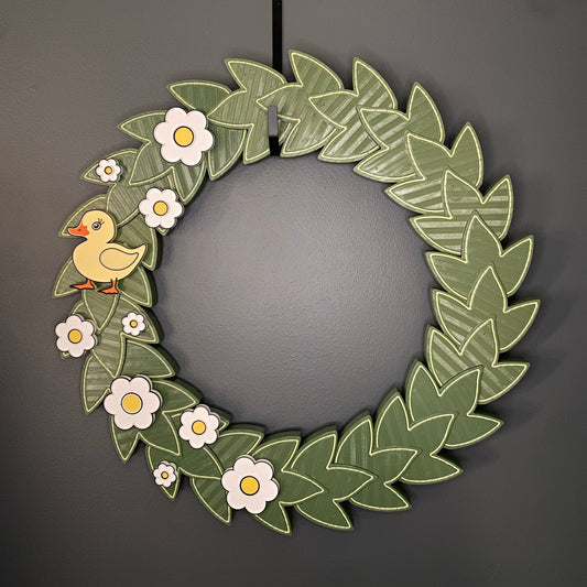 Large Flowers and Yellow Duck Bundle