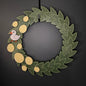 Large Wreath Yellow Easter Eggs White Duck Bundle