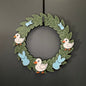Medium Wreath Blue Bunnies And White Ducks Bundle