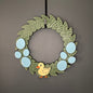 Medium Wreath Blue Easter Eggs And One Yellow Duck Bundle