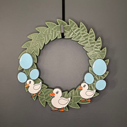 Medium Easter Eggs and White Ducks Bundle