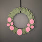 Medium Wreath Pink Easter Eggs Bundle (9)