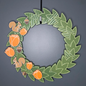 Tulips and Squirrels Large Wreath Bundle