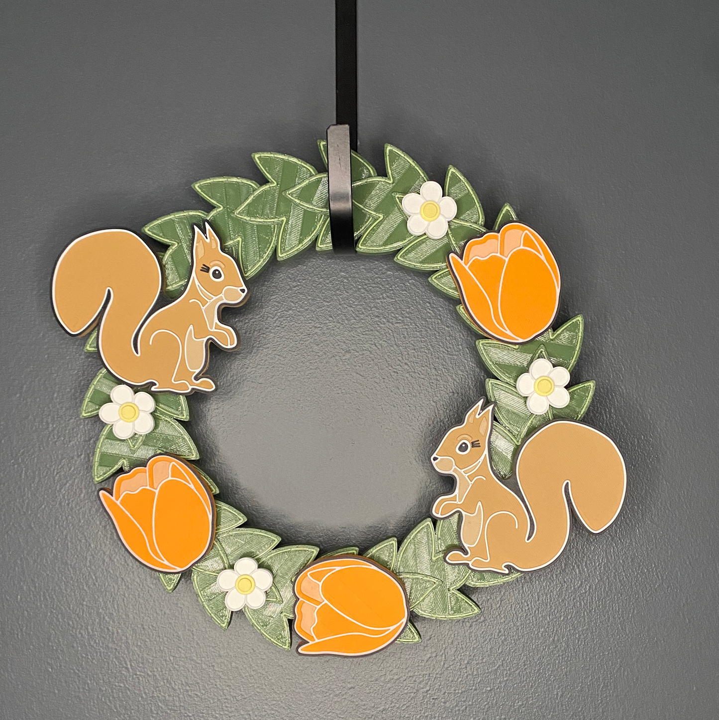 Tulips and Squirrels Small Wreath Bundles