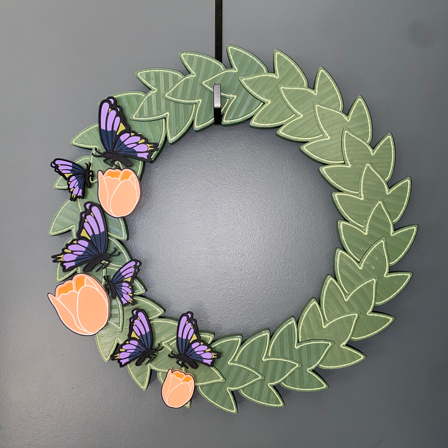 Tulips and Butterflies Large Wreath Bundles