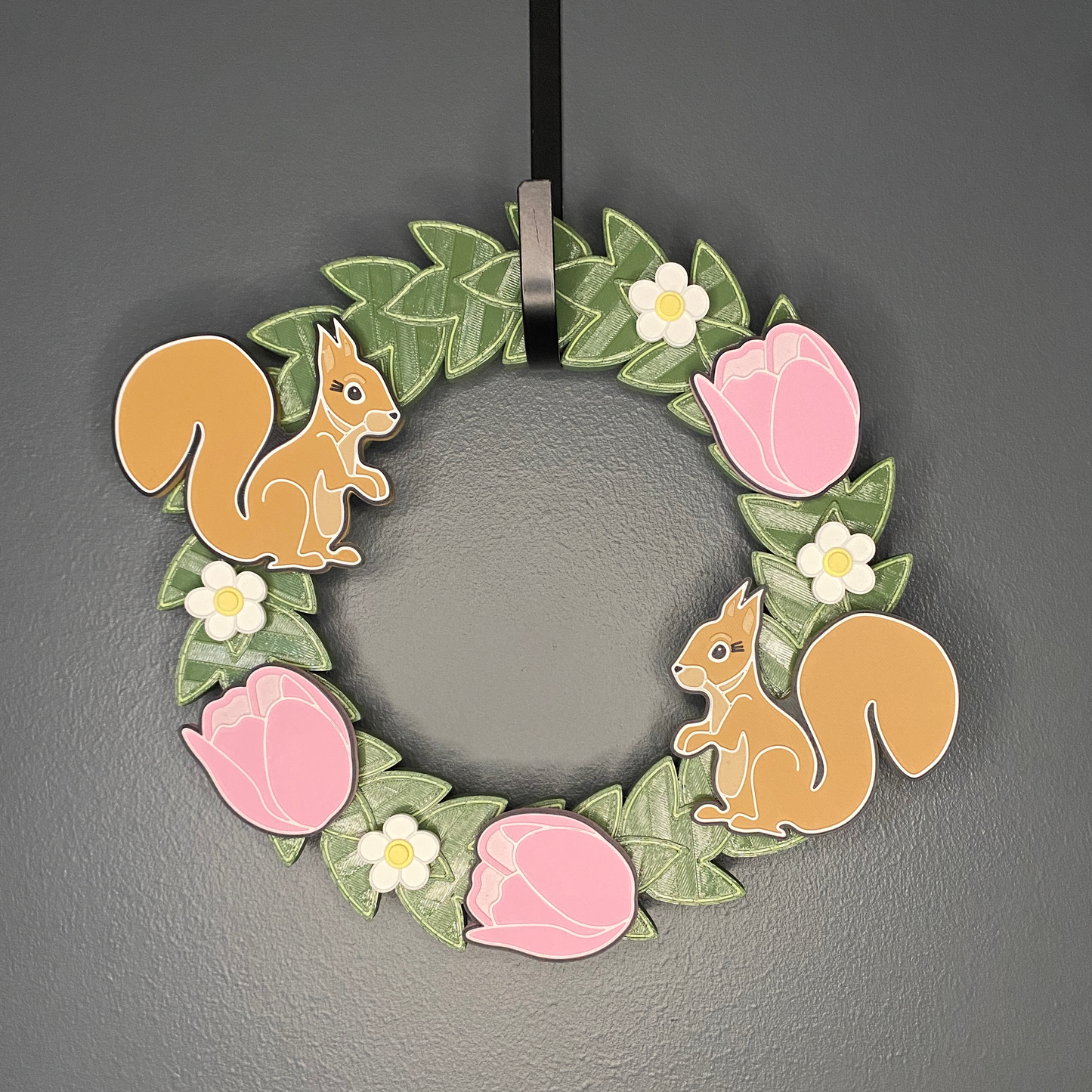 Tulips and Squirrels Small Wreath Bundles