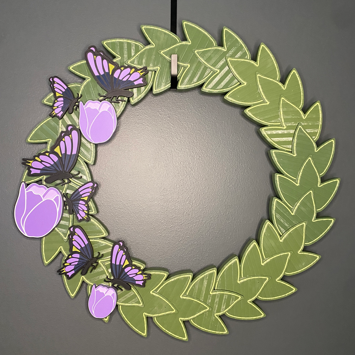 Tulips and Butterflies Large Wreath Bundles