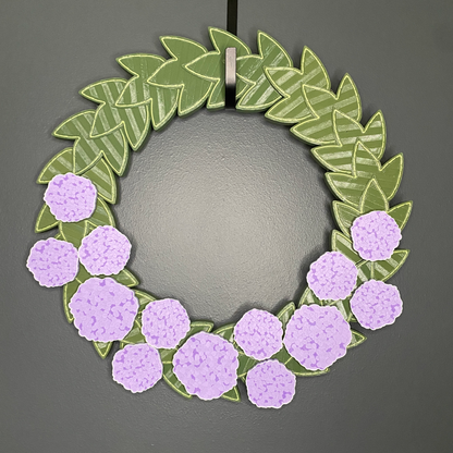 Hydrangea Flowers Medium Wreath Bundles