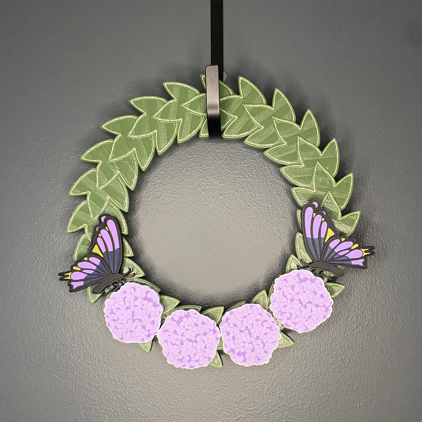Hydrangeas and Butterflies Small Wreath Bundles