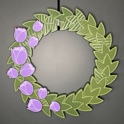 Tulips Large Wreath Bundles