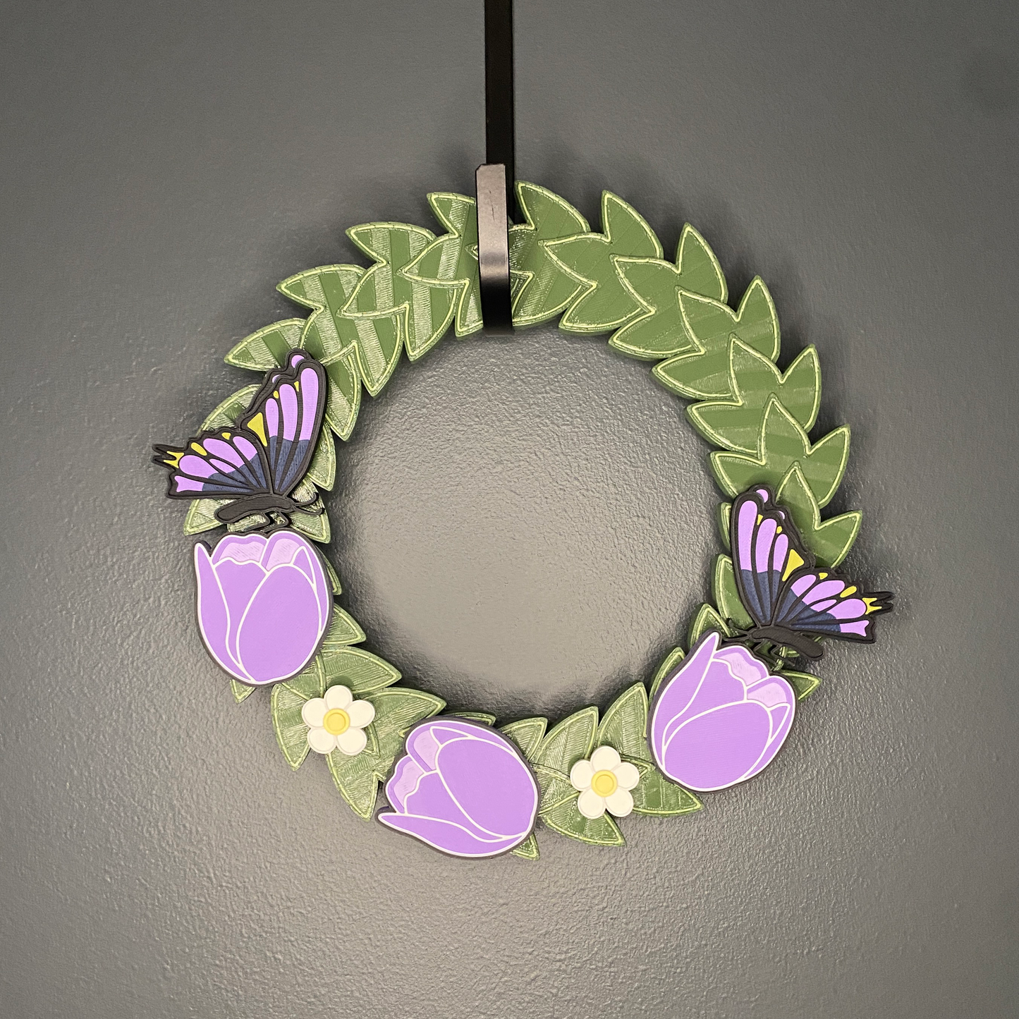 Tulips and  Butterflies Small Wreath Bundles