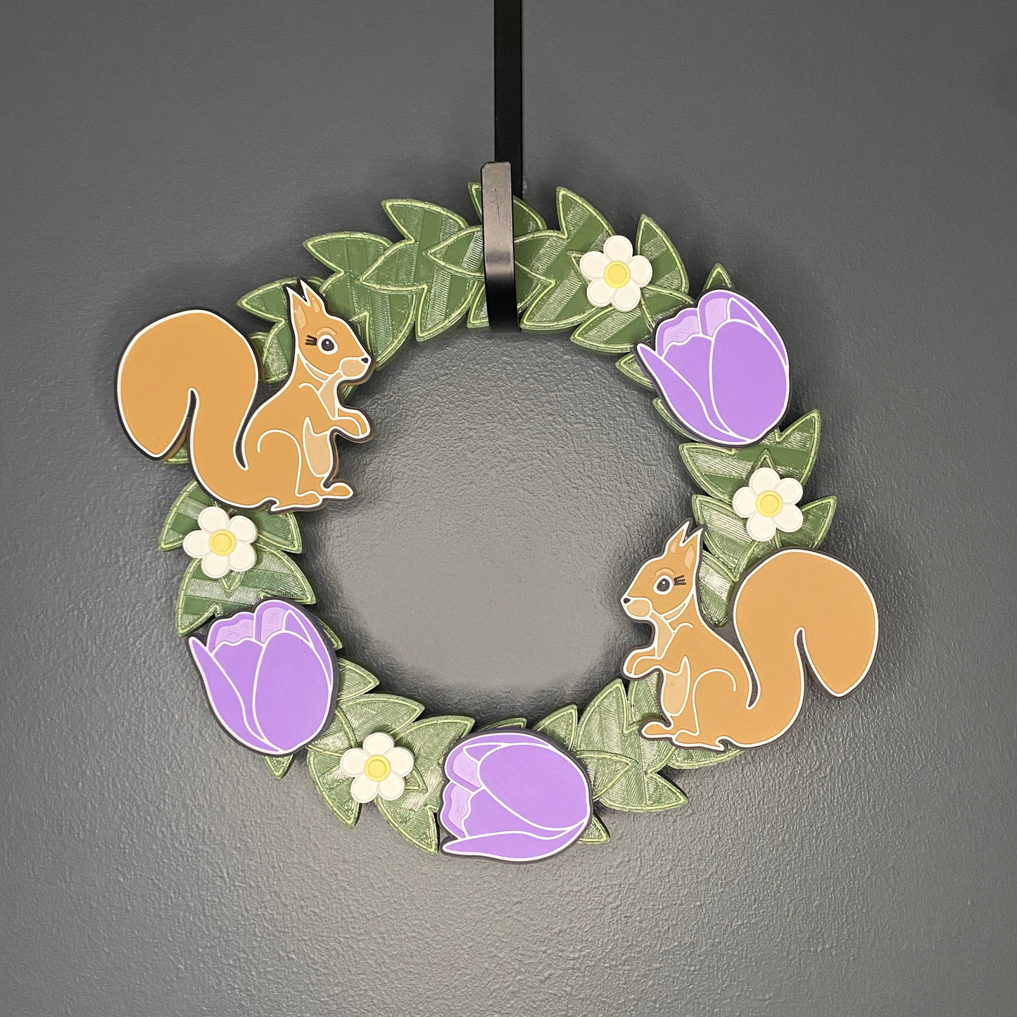 Tulips and Squirrels Small Wreath Bundles