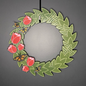 Tulips and Monarch Butterflies Large Wreath Bundles
