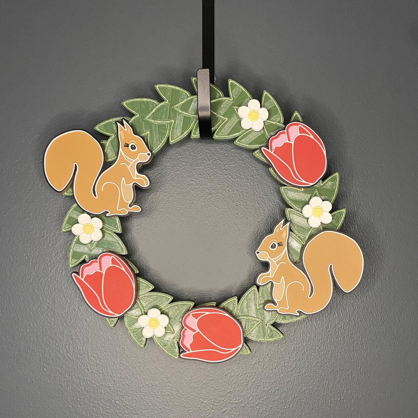 Tulips and Squirrels Small Wreath Bundles
