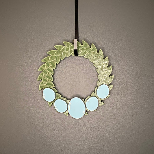 Small Wreath Blue Eggs Bundle