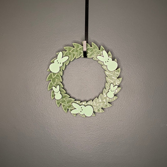 Small Wreath Green Bunnies Bundle
