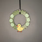 Small Wreath Green Eggs and Yellow Duck Bundle