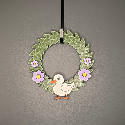 Small Flowers and White Duck Bundle