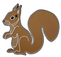Squirrel - large
