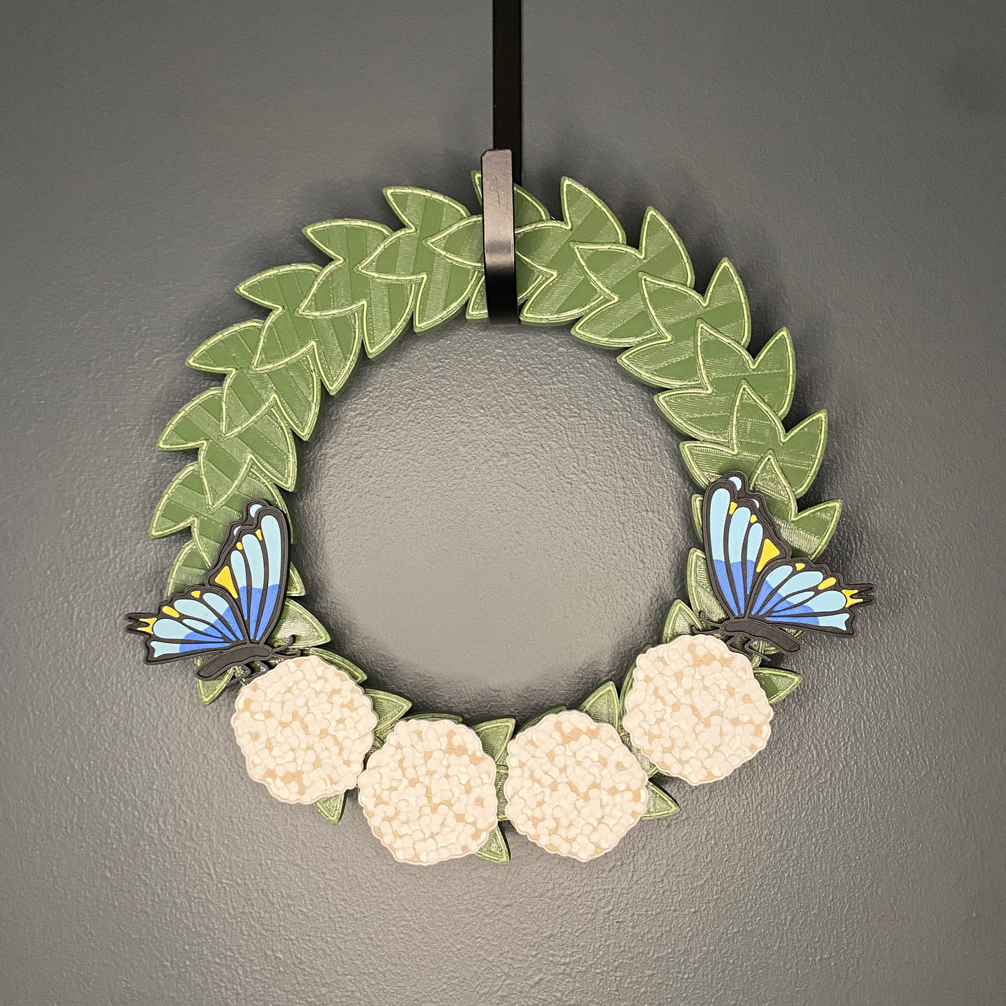 Hydrangeas and Butterflies Small Wreath Bundles