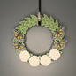 Hydrangeas and Monarch Butterflies Small Wreath Bundles