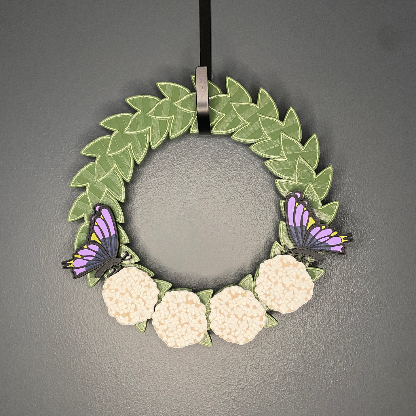 Hydrangeas and Butterflies Small Wreath Bundles