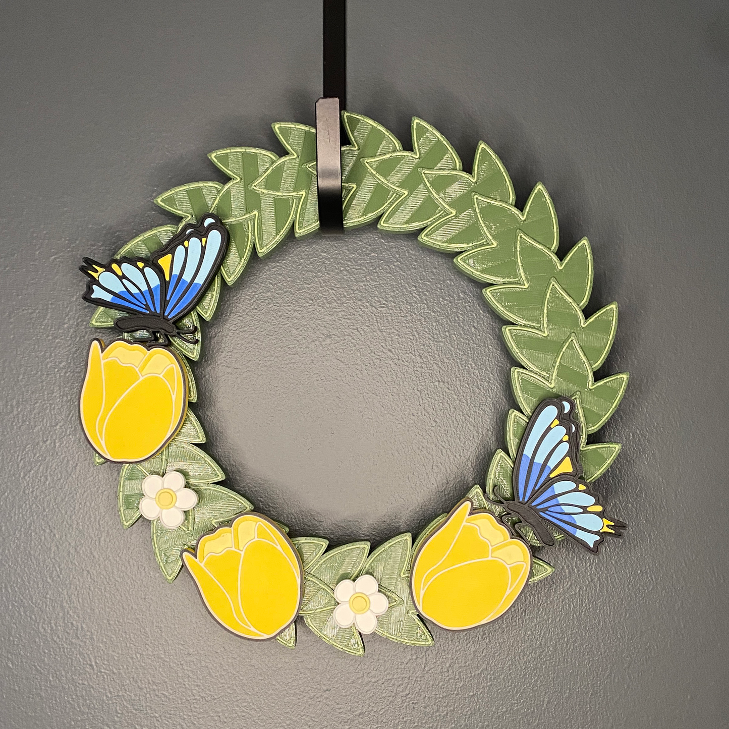 Tulips and  Butterflies Small Wreath Bundles