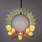 Tulips and Cardinals Medium Wreath Bundles