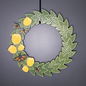 Tulips and Monarch Butterflies Large Wreath Bundles