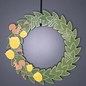 Tulips and Squirrels Large Wreath Bundle